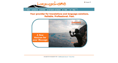 Desktop Screenshot of language-lane.com